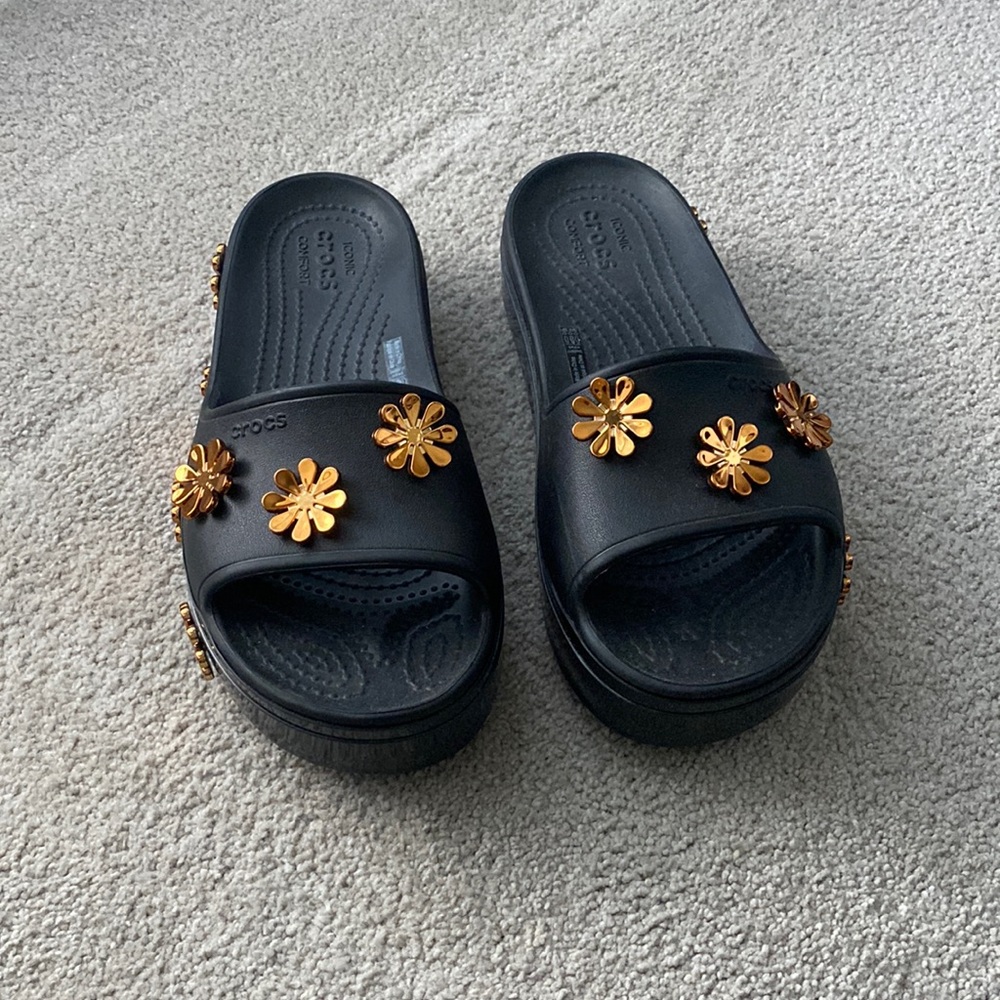 Crocs Platform Metallicblooms